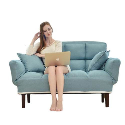 D2贵妃椅子双人懒人沙发折叠躺椅榻榻米阳台卧室出租房小户型