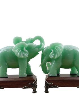 家招纳福吉祥财大象工艺摆件家居厂客厅品无品牌/书房装饰品