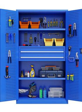 重型工具金柜汽车间工具零件收纳柜加铁厚带锁ZS-020皮储物柜五工