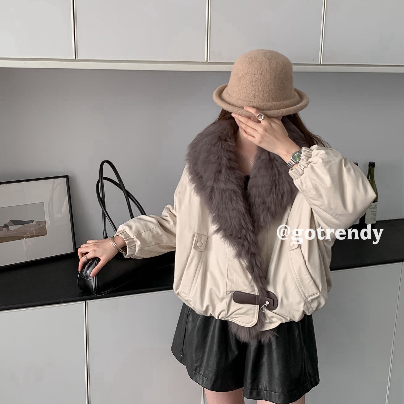 馨菲法式大毛领短款气质时尚保暖羽绒服外套(新国标90绒)199,女装/女士精品,羽绒服,淘宝优惠券,粉丝福利购,淘宝优惠卷