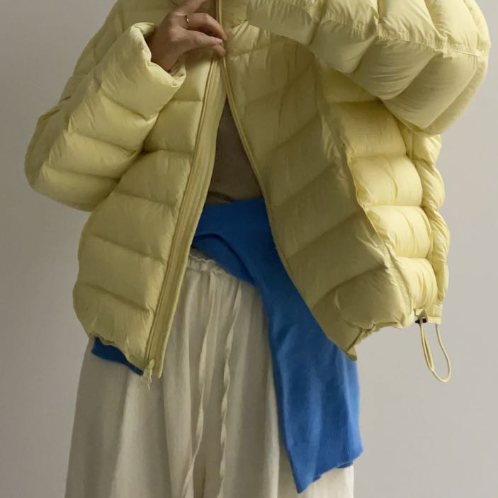 馨菲冬上新立领加厚宽松百搭时尚保暖羽绒服外套8511