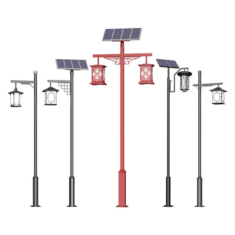 仿古中式庭院灯3米防水景观灯led公园古典园林小区复古双头灯笼