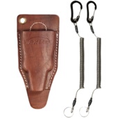 RXLUY路亚海钓鱼钳真牛皮套 几乎适用于各种钓鱼钳品牌剪刀工具