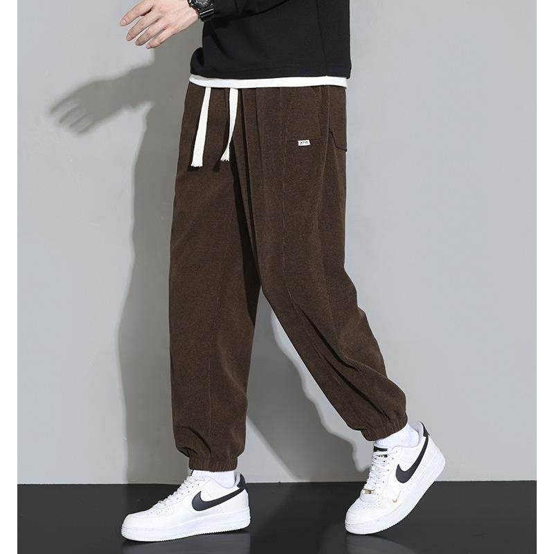 恒源祥雪尼尔卫裤加厚休闲秋冬款重磅灯芯绒裤男束脚运动裤宽松潮,户外/登山/野营/旅行用品,速干T恤,淘宝优惠券,粉丝福利购,淘宝优惠卷