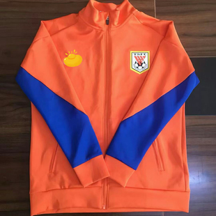 2025赛季山东泰山球员版 全拉链 半拉链训练服拼接带拇指扣长外套