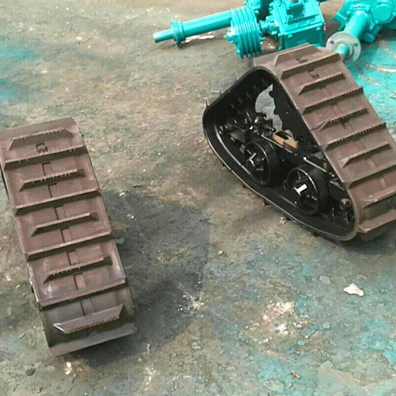 三角履带链轨 农机配套防陷半链轨 玉米收割机改装三角链轨