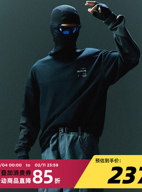 吉考斯工业Fear the Unknown 克苏鲁重磅300g纯棉假两件长袖T恤