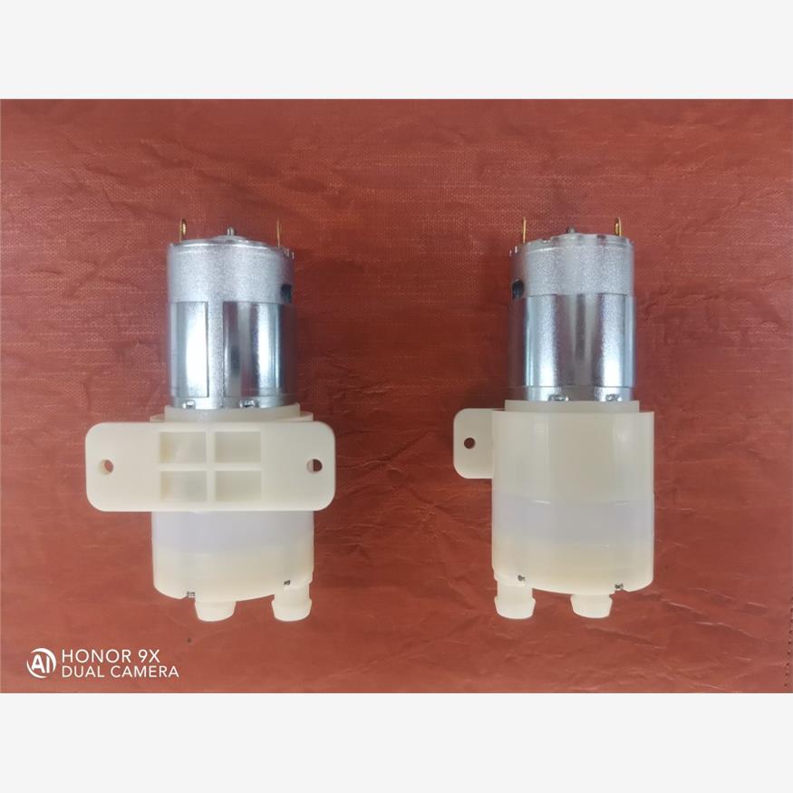 新款水泵气泵385水泵直流12V流量2.0升压力大于150KPa洗牙器包邮