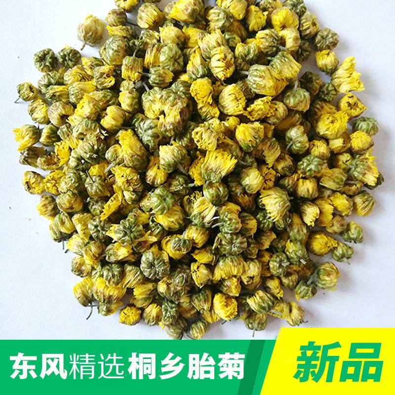 桐乡胎菊源头工厂杭白菊菊花茶花果茶茶叶胎菊王
