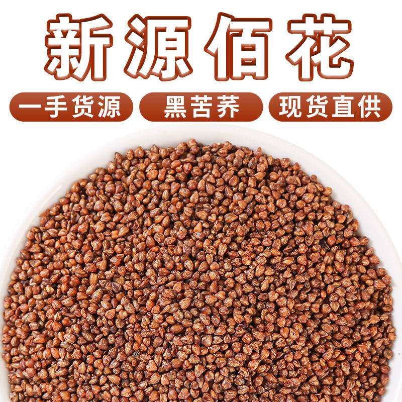 大凉山全株苦荞茶散装500g 新货黑苦荞 大量现货可接急单