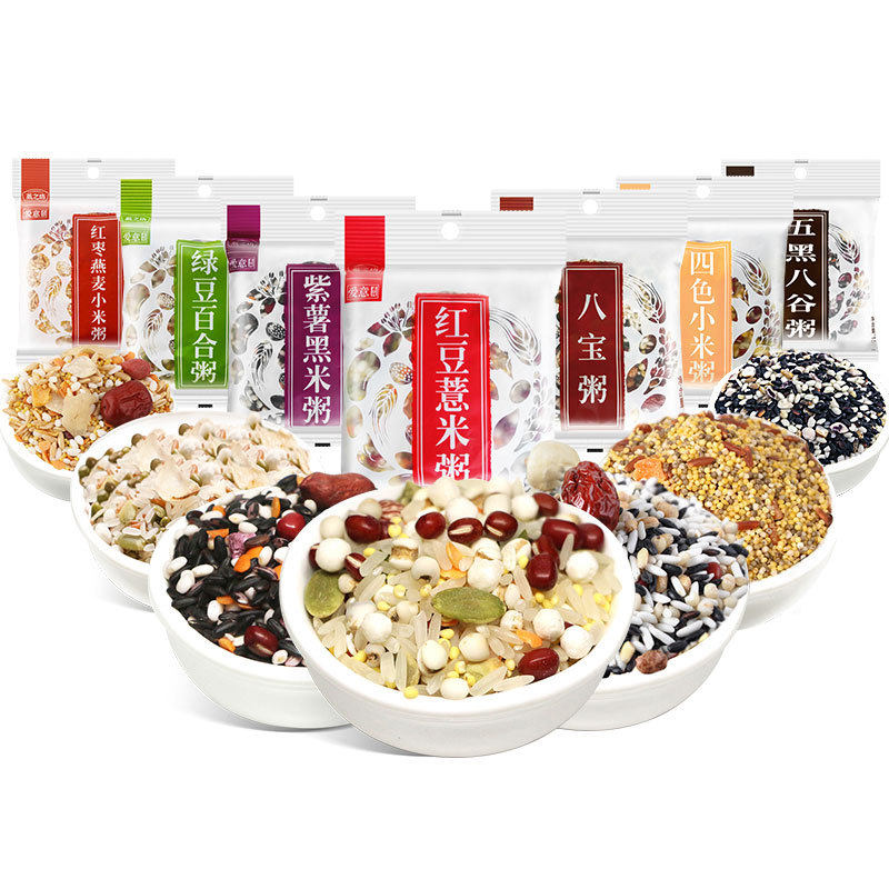 燕之坊八宝粥七日杂粮粥料独立包装养生粗粮早餐粥五谷杂粮粥