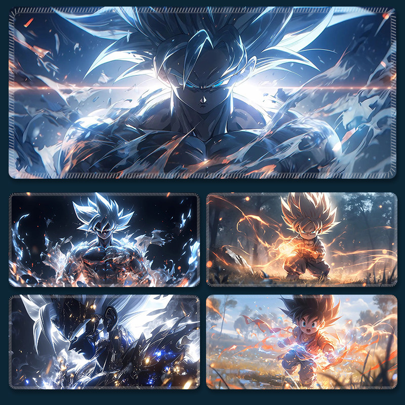 七龙珠鼠标垫悟空家用办公桌垫超大加厚锁边定制笔记本电脑键盘垫,电脑硬件/显示器/电脑周边,鼠标垫/贴/腕垫,淘宝优惠券,粉丝福利购,淘宝优惠卷