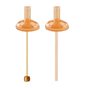 配件直饮适配通用握把奶瓶奶嘴水杯盖鸭嘴贝亲配件手柄吸管宽口径