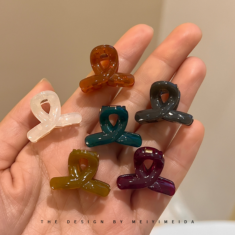 小号抓夹简约发卡前额碎发夹