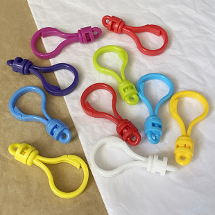 diy饰品潮玩具挂件钥匙扣公仔PP灯泡葫芦 厂家可旋转彩色龙虾扣