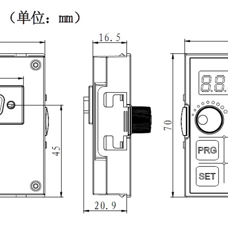 变频器AC70E/AC60E 面板 操作面板 控制面板P 显示器 键盘 操作器