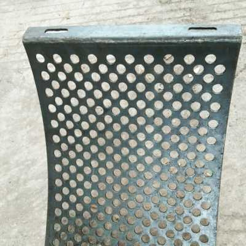 40 50锤片式粉碎机配件秸秆打粉机搅拌机筛网筛片O罗底网筛710*20