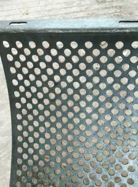 40 50锤片式粉碎机配件秸秆打粉机搅拌机筛网筛片O罗底网筛710*20