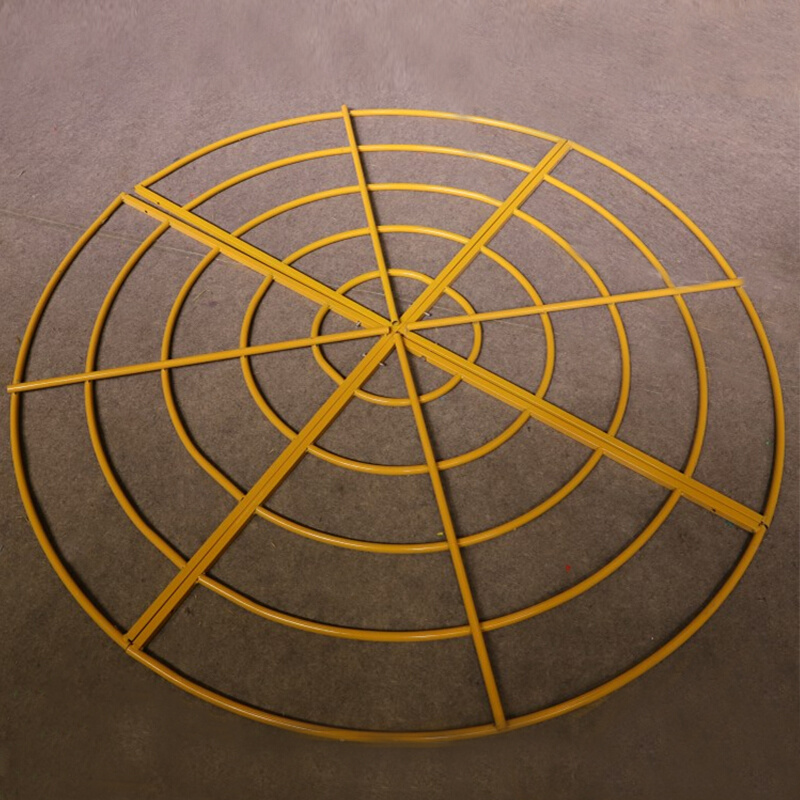 婚庆道具铁艺吊顶圆环婚礼舞台空中五层铁架花环珠帘线帘圆形架子