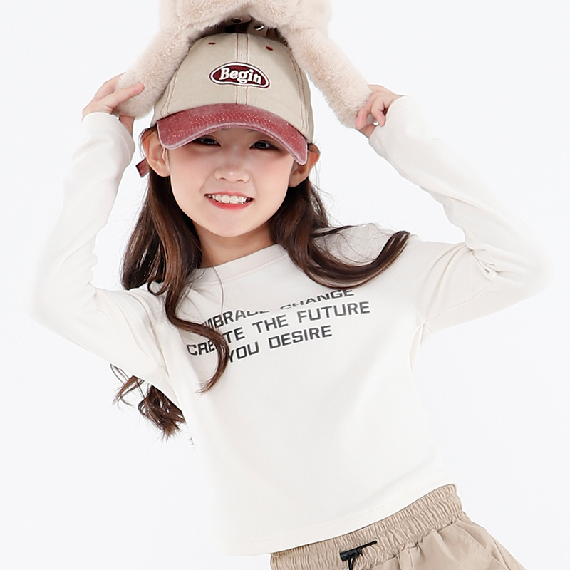 【CC家居控】D1023长袖纯色T短款