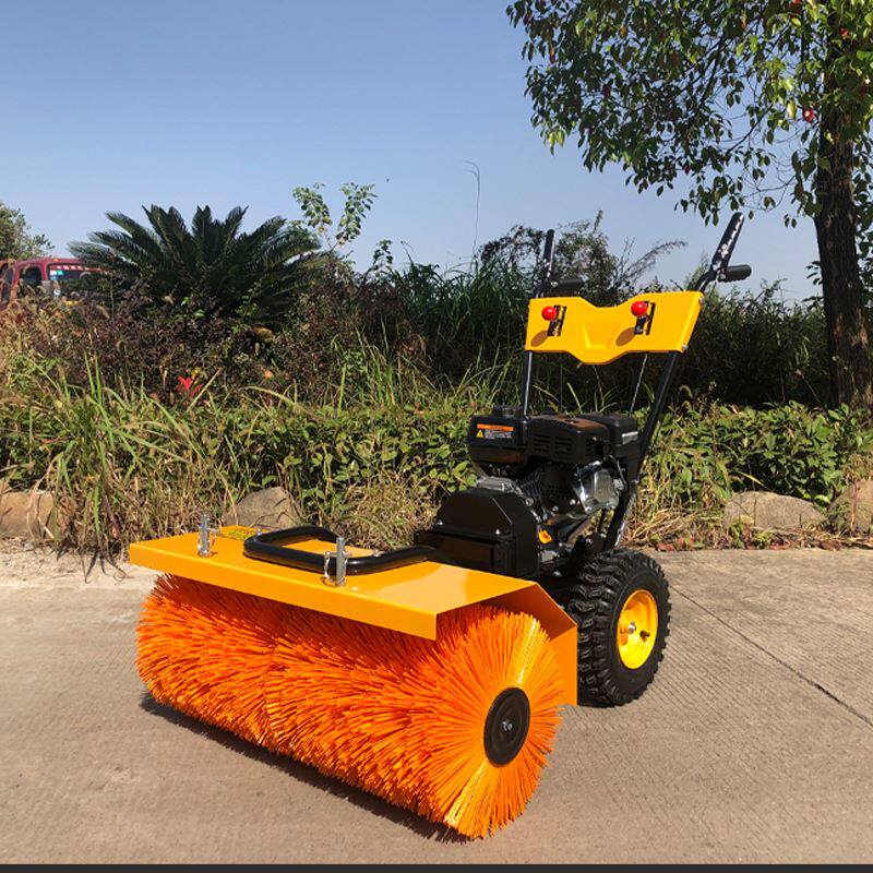 现货手推小型清雪机扫雪机路政工程抛雪机铲雪机小区用家用扫雪机