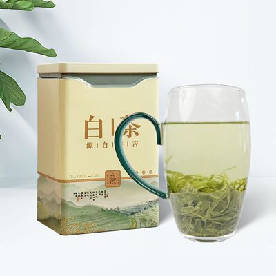 2026新茶安吉白叶一号春茶香茶手工采摘绿茶嫩芽鲜爽耐泡50g罐装