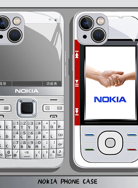 诺基亚手机壳适用华为pura70新款nova13趣味mate60pro搞怪p50大哥大40老人机30抽象12搞笑11/10/9荣耀300/200