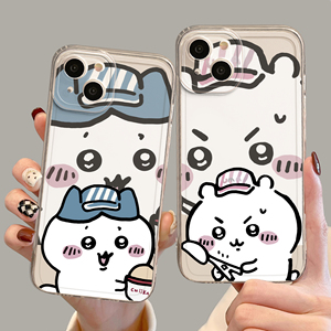 chiikawa手机壳适用苹果15promax吉伊卡哇iPhone14小八13mini乌萨奇12pro情侣11网红8plus可爱7p卡通xs透明xr