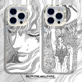 适用苹果17手机壳iphone16promax格里菲斯15plus剑风传奇14pro日系13mini动漫12周边11二次元8p新款7/xs/xr/x