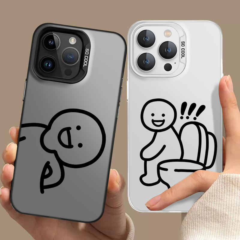 适用小米红米手机壳趣味情侣