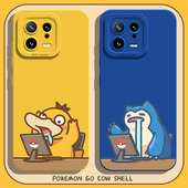 牛马宝可梦手机壳适用小米17promax神奇宝贝15ultra可达鸭14趣味13打工人12红米k80k70k60k50k40s k90 note11