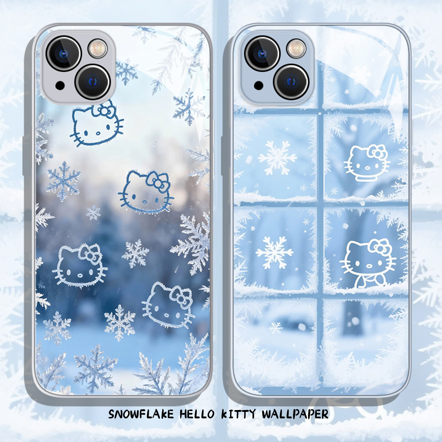 适用小米红米手机壳雪花kitty