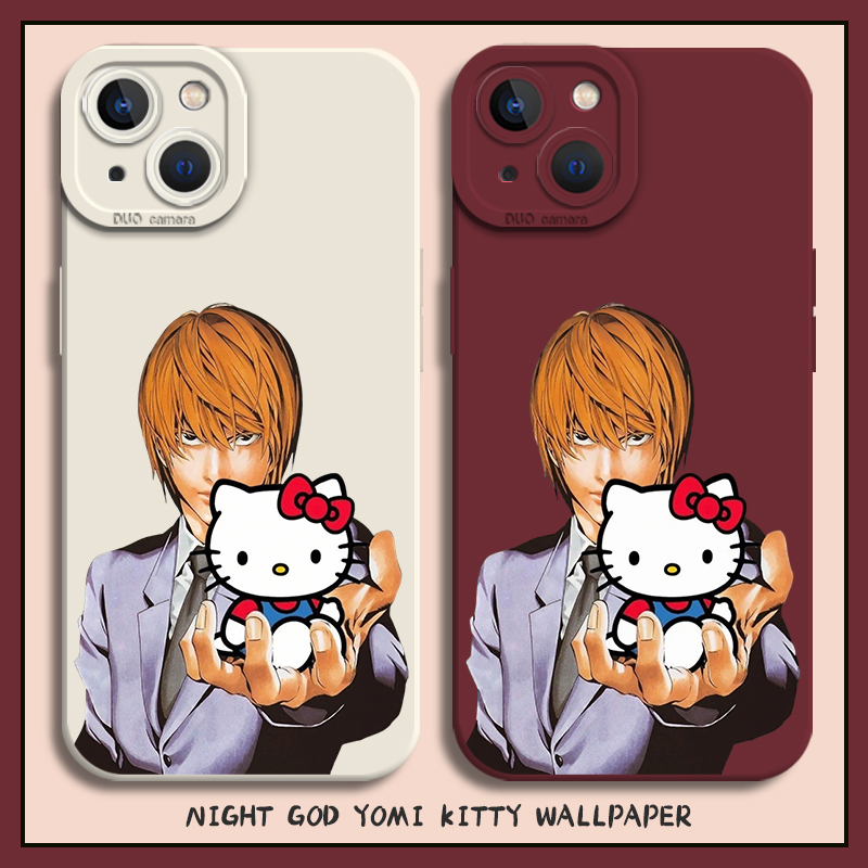 适用一加iqoo手机壳夜神月kitty