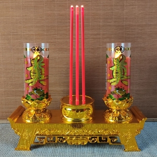 led电子蜡烛灯祭拜上坟灵堂殡葬家用白事清明节守灵长明灯红白奠