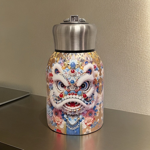 复古国风轻奢口袋保温杯