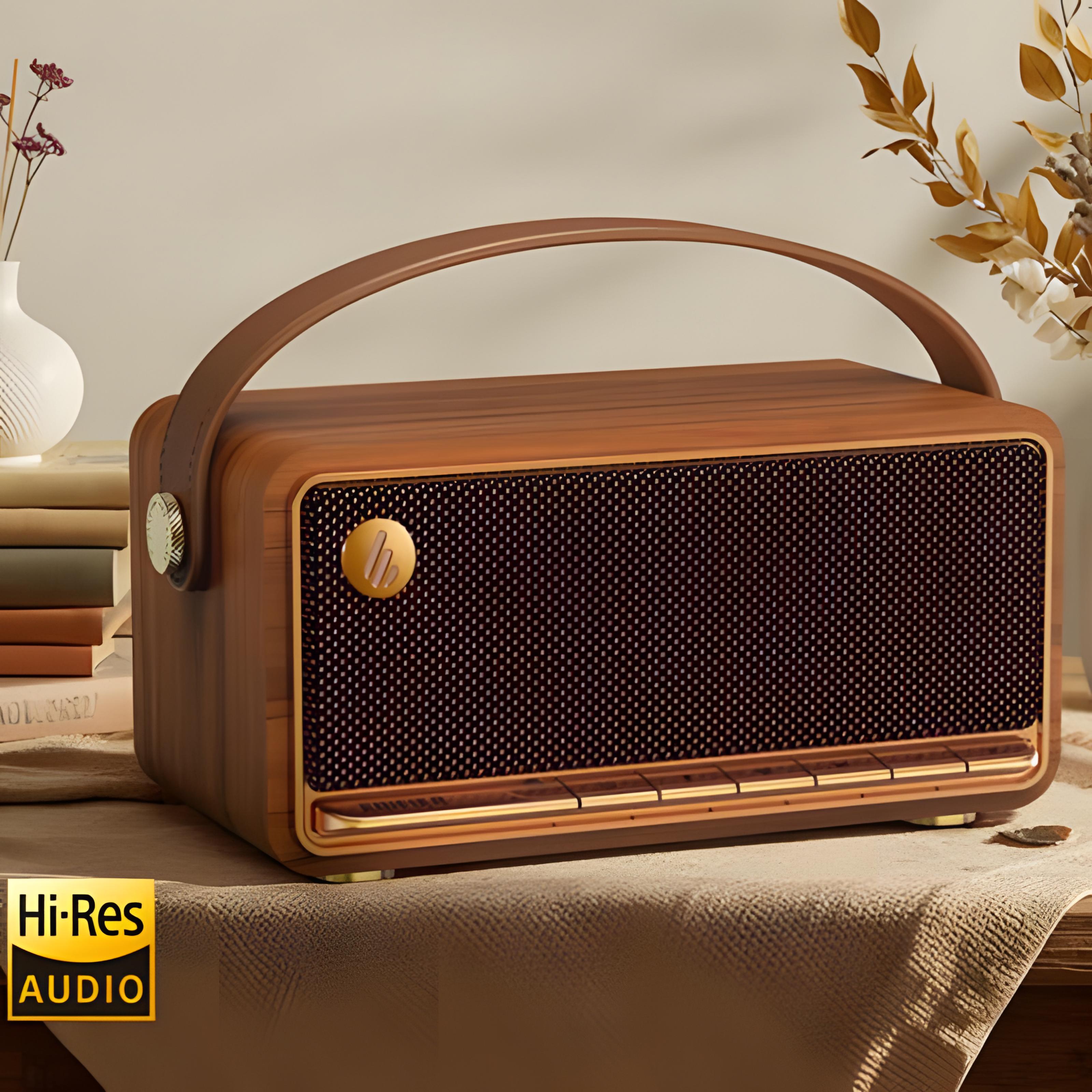 Edifier/漫步者 M285无线蓝牙音响手提便携户外高音质复古小音箱