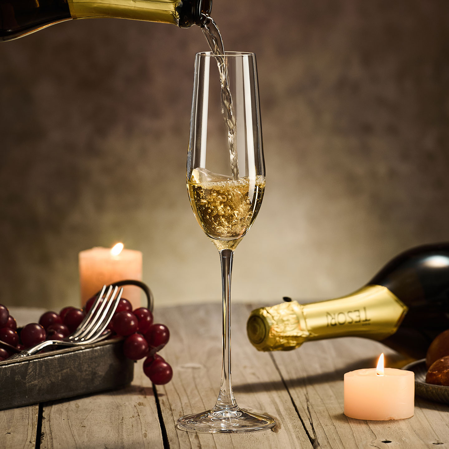 水晶香槟杯套装ins风甜酒杯