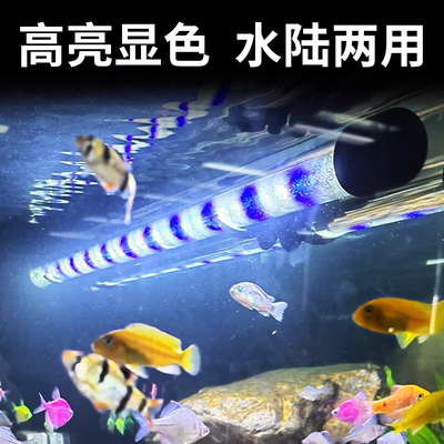 鱼缸led防水超亮灯全光谱彩色