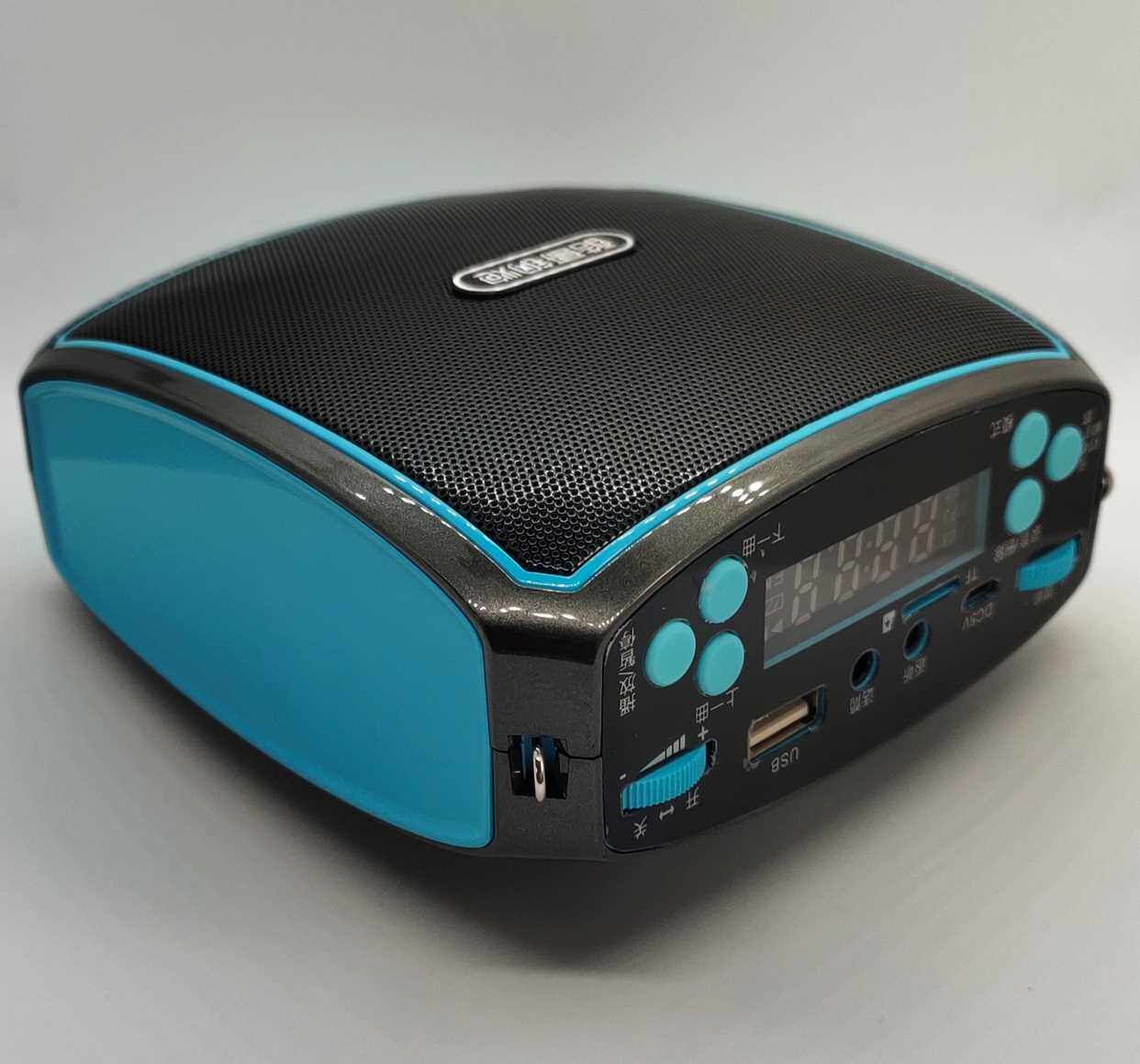 新款带有内录和监听功能k8无线口琴便携音箱酷哥钢炮乐器蓝牙混响