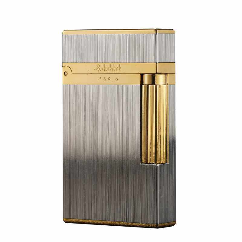 新款法国都柏特朗声打火机正品充气纯铜高档郎声火机刚音清脆送男