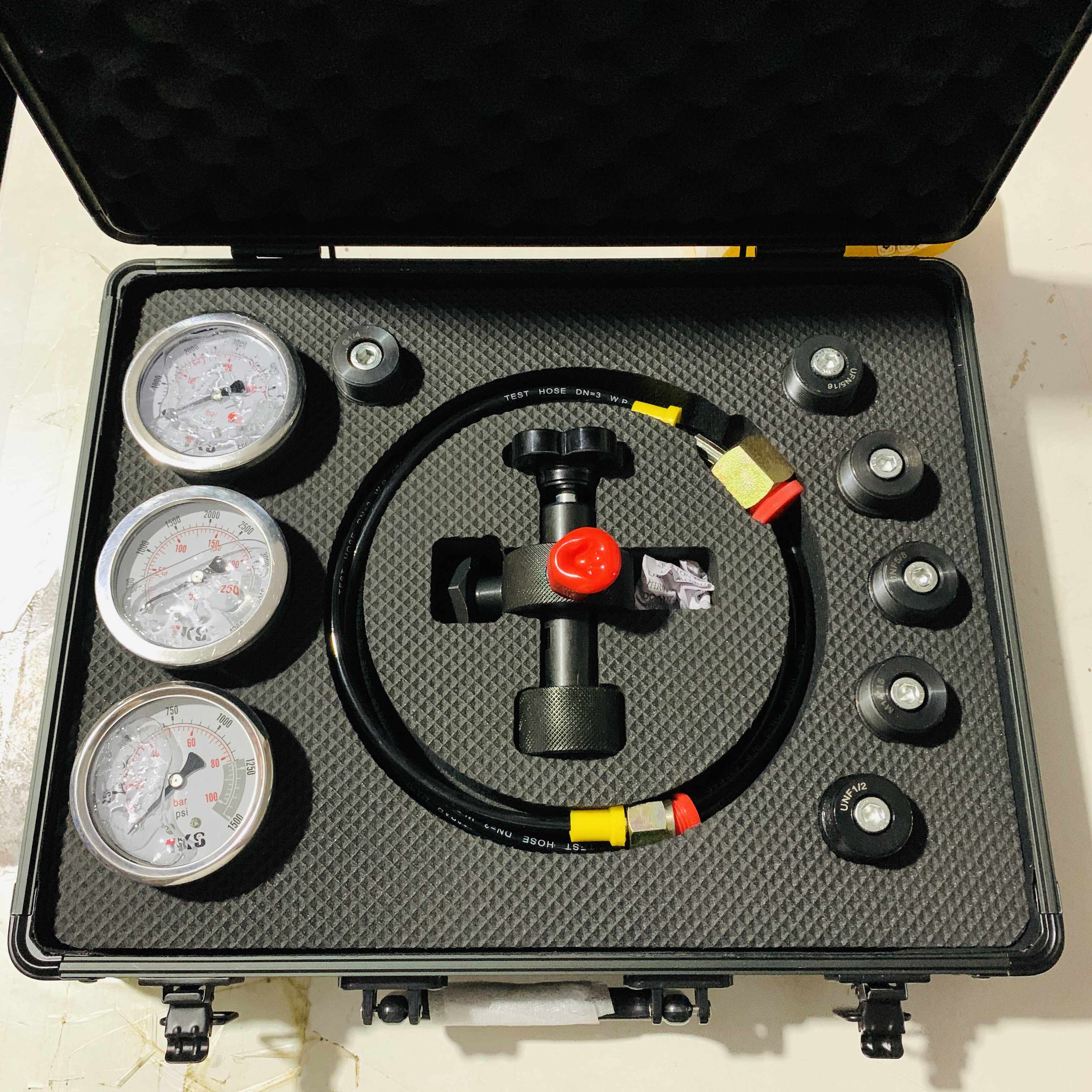 新款贺德克进口蓄能器充气工具fpu-25奥莱尔液压多功能6合1充氮气