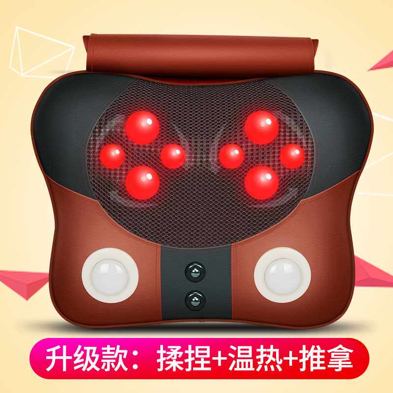 新款肩颈椎按摩器脖子多功能颈部腰部肩部颈肩背部全身电动仪家用