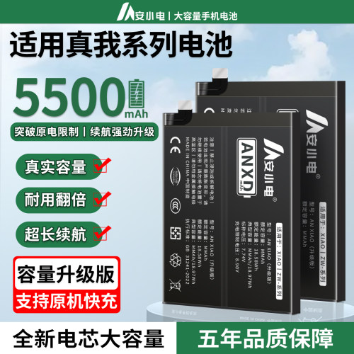 适用真我gt系列gtneo电池大容量