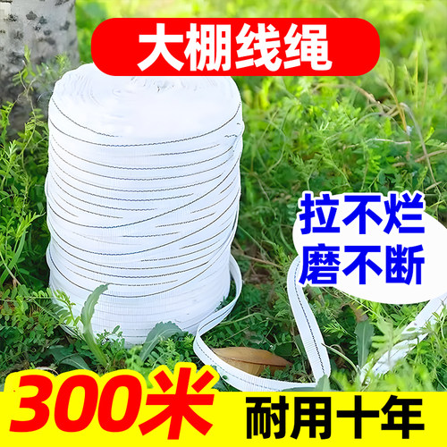 抗风耐磨耐拉扯加厚大棚压膜绳