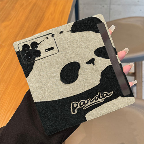 小米mixfold4大熊猫手机壳