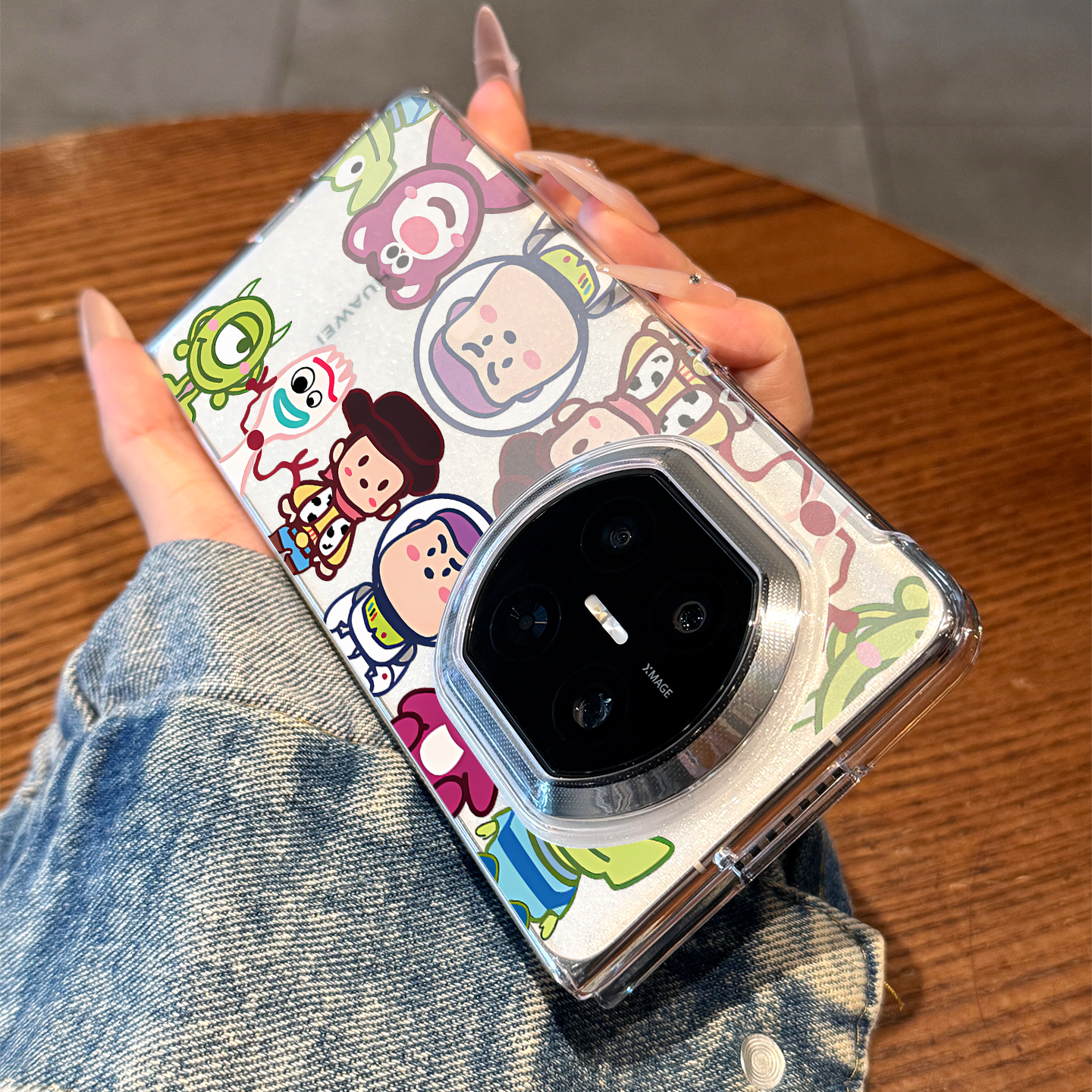 适用华为matex7卡通玩具家族外壳