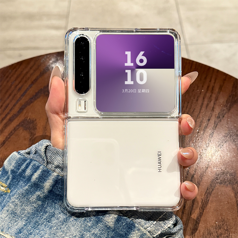 适用华为purax超薄透明手机壳