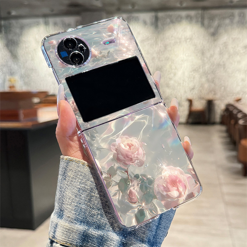 vivoxflip波光玫瑰手机壳