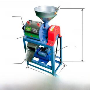小麦玉米全自动磨面粉机家用小型磨粉机家庭用荞麦糯米碗豆粉碎机
