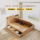 一米二单人床1.35m小户型现代简约高箱储物儿童床一米抽屉收纳床